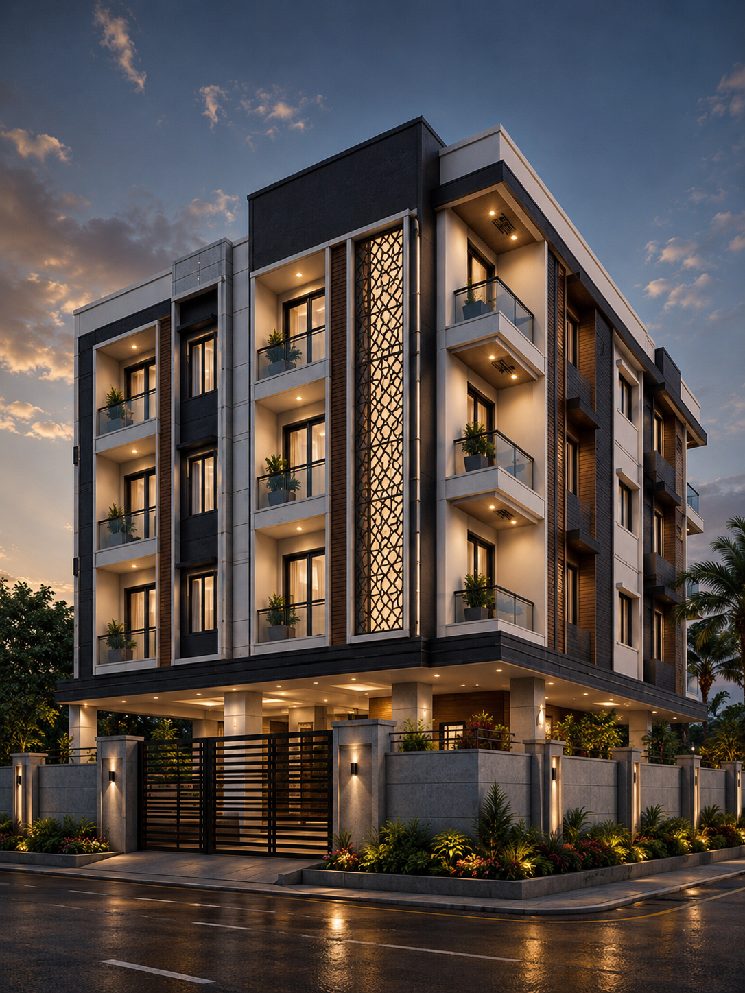 PG Hostel 123 sq yards corner property, G+3 with lift near educational institutions